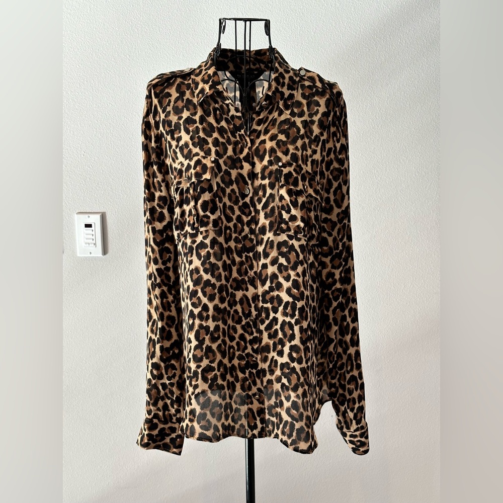 WHBM Silk Blouse